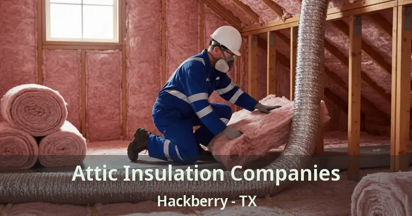 Attic Insulation Companies Hackberry - TX