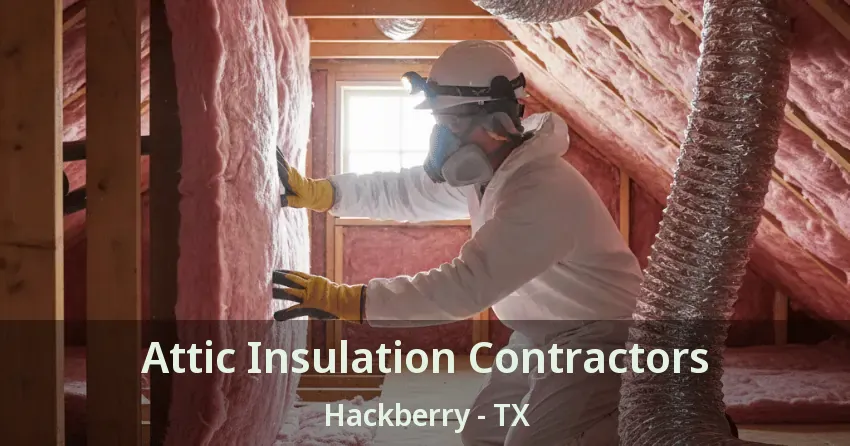 Attic Insulation Contractors Hackberry - TX