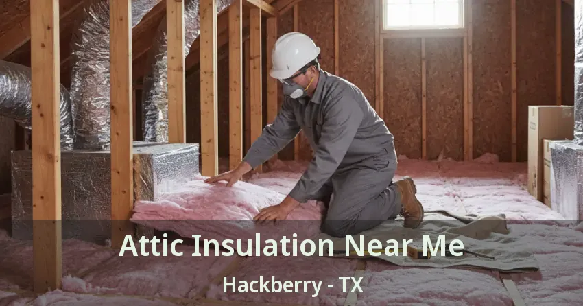 Attic Insulation Near Me Hackberry - TX