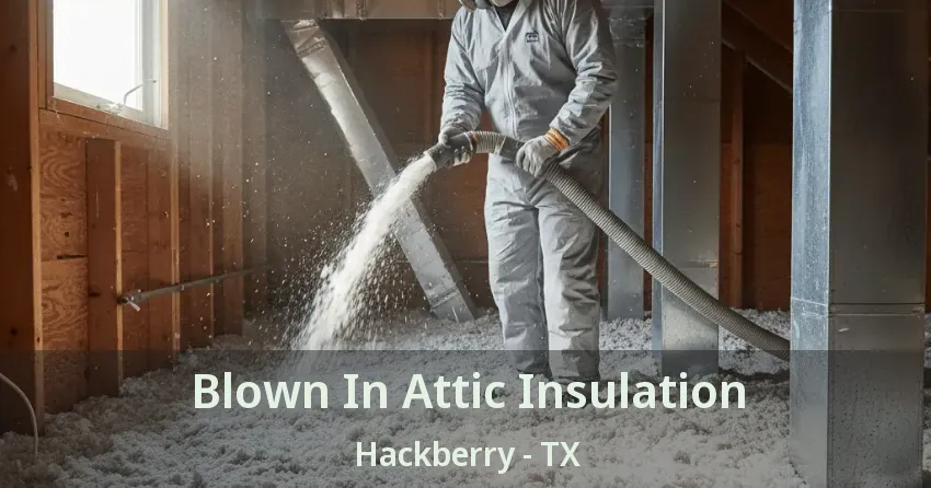 Blown In Attic Insulation Hackberry - TX