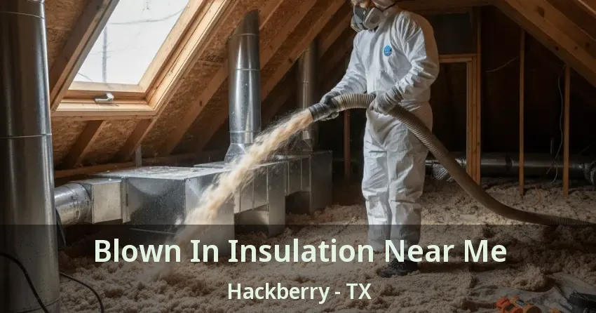 Blown In Insulation Near Me Hackberry - TX