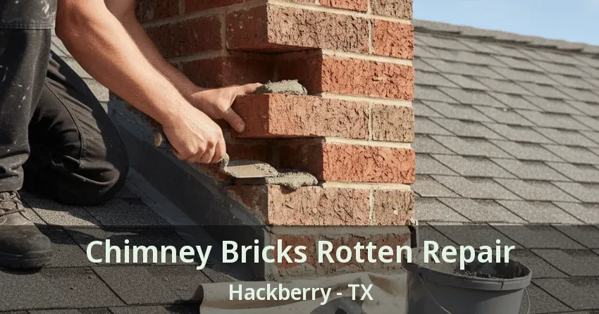 Chimney Bricks Rotten Repair Hackberry - TX