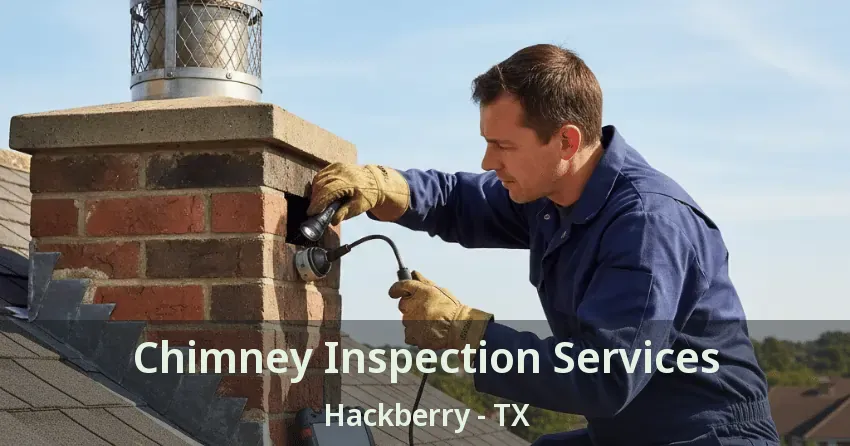 Chimney Inspection Services Hackberry - TX