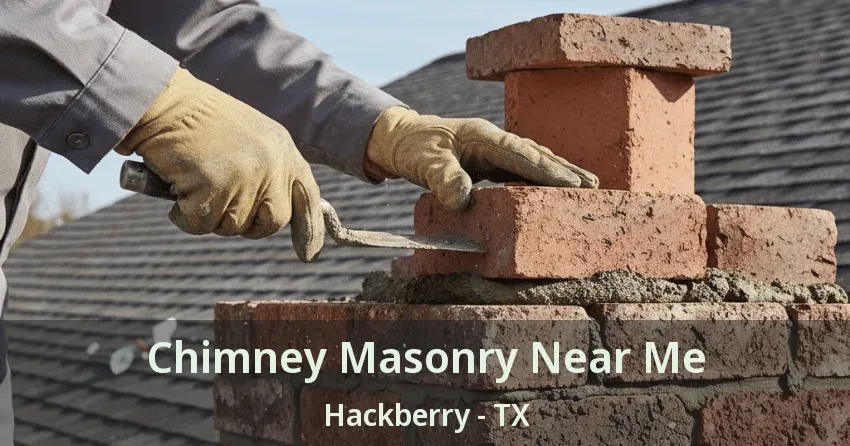 Chimney Masonry Near Me Hackberry - TX