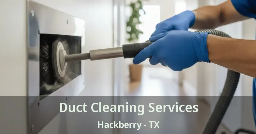 Duct Cleaning Services Hackberry - TX