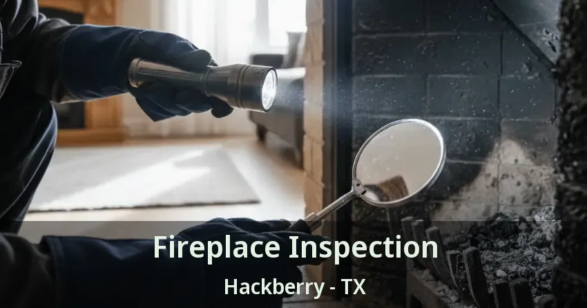 Fireplace Inspection Hackberry - TX