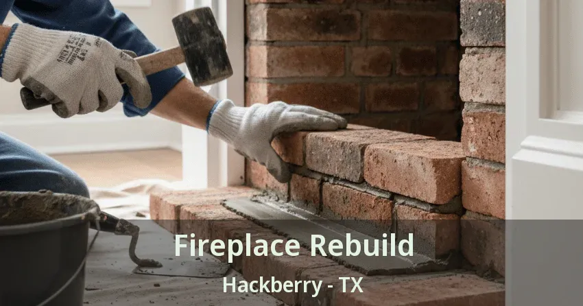 Fireplace Rebuild Hackberry - TX