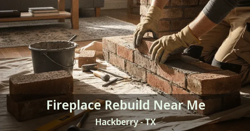 Fireplace Rebuild Near Me Hackberry - TX