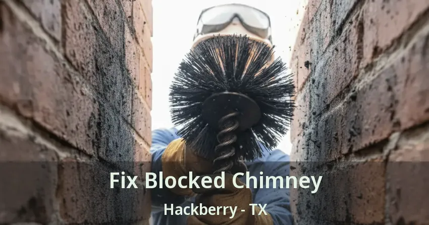 Fix Blocked Chimney Hackberry - TX