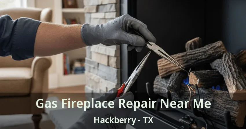 Gas Fireplace Repair Near Me Hackberry - TX