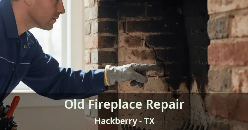 Old Fireplace Repair Hackberry - TX