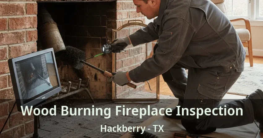 Wood Burning Fireplace Inspection Hackberry - TX Wood Burning Fireplace Inspection Hackberry - TX